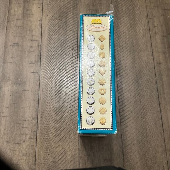 Marcato Biscuits Cookie Press With 20 Discs Christmas Holiday  Spritz Cookies - Picture 2 of 5